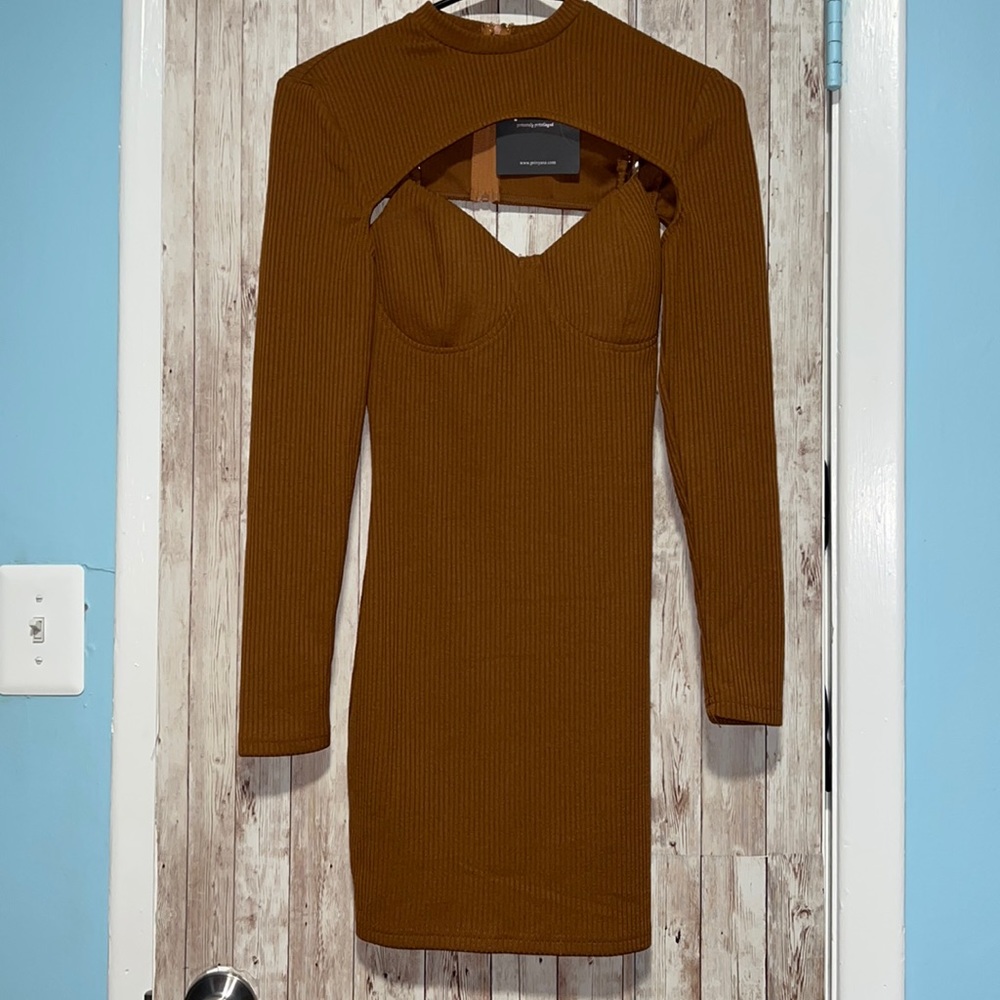 Privy Ribbed Bodycon Dress